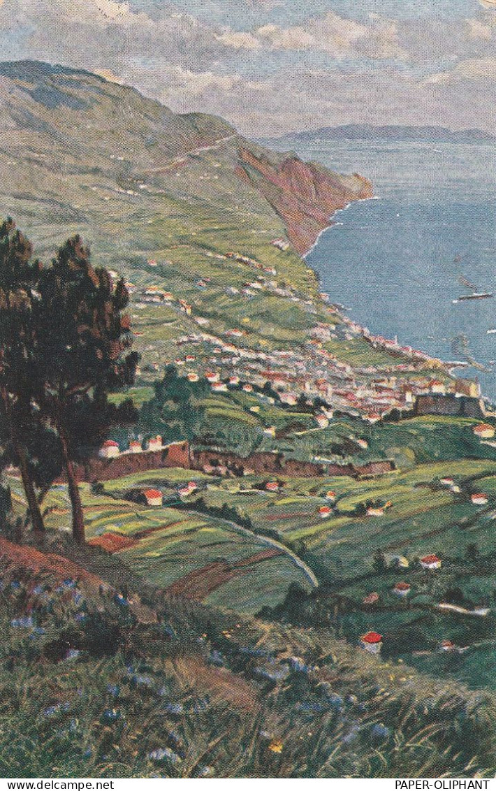 P 9000 FUNCHAL, Vista Do Pico De Barcellos, Paolo Kutscha - Madeira