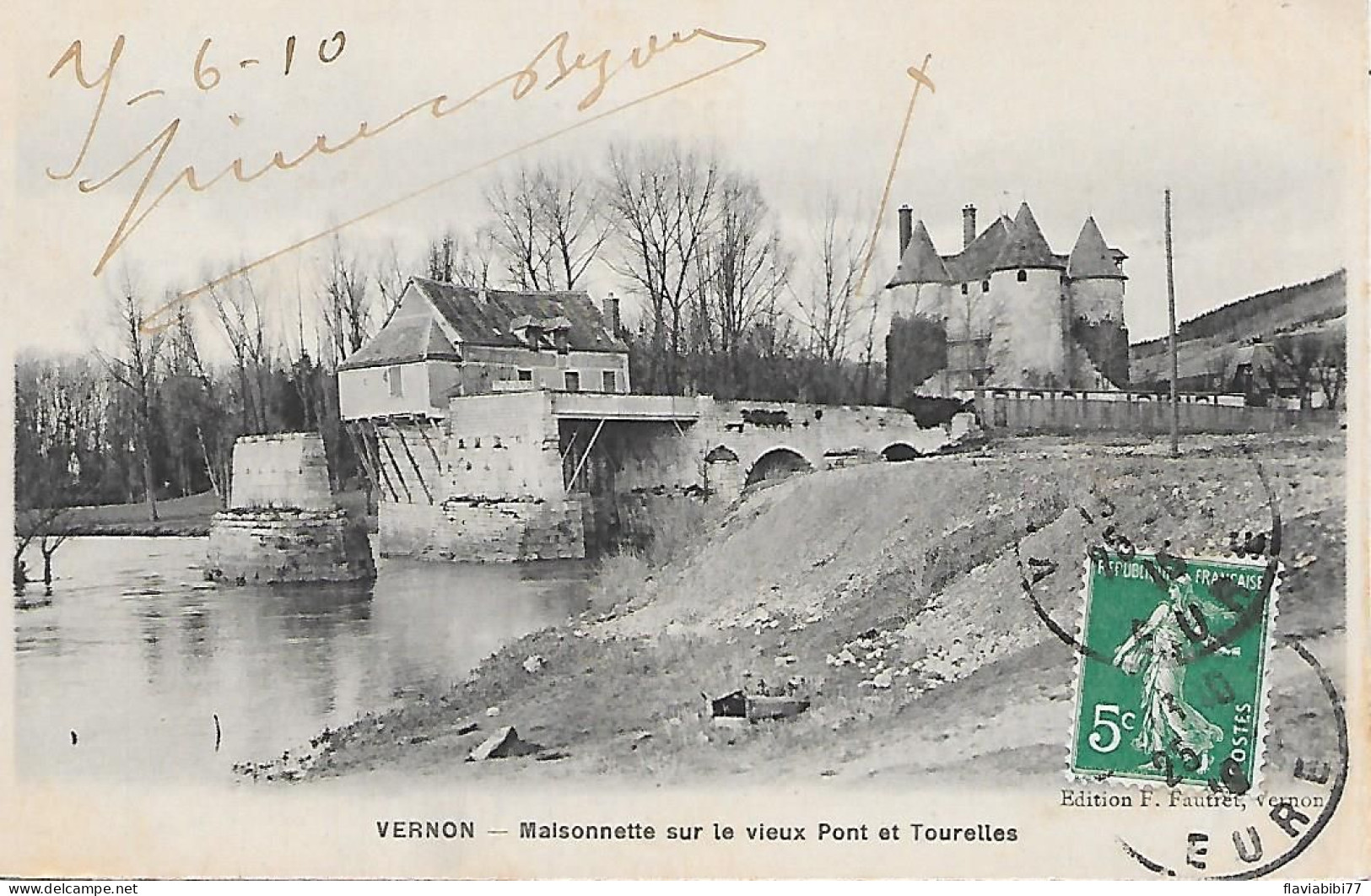 VERNON - ( 27  )-   Maisonnette Sur Le Vieux Pont - Vernon