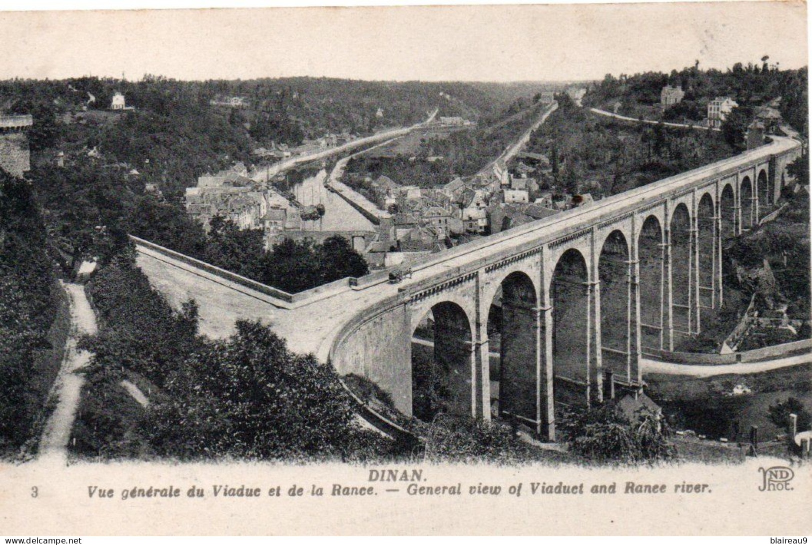 3 Vue Generale Du Viaduc Et De La Rance - Dinan