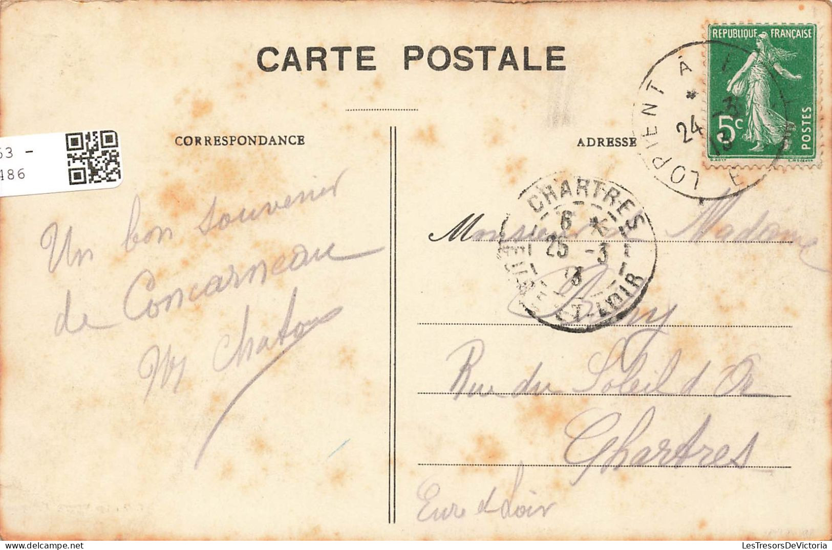 FRANCE - Concarneau - Vue Générale De La Plage - Animé - Vue Sur La Mer - Carte Postale Ancienne - Concarneau