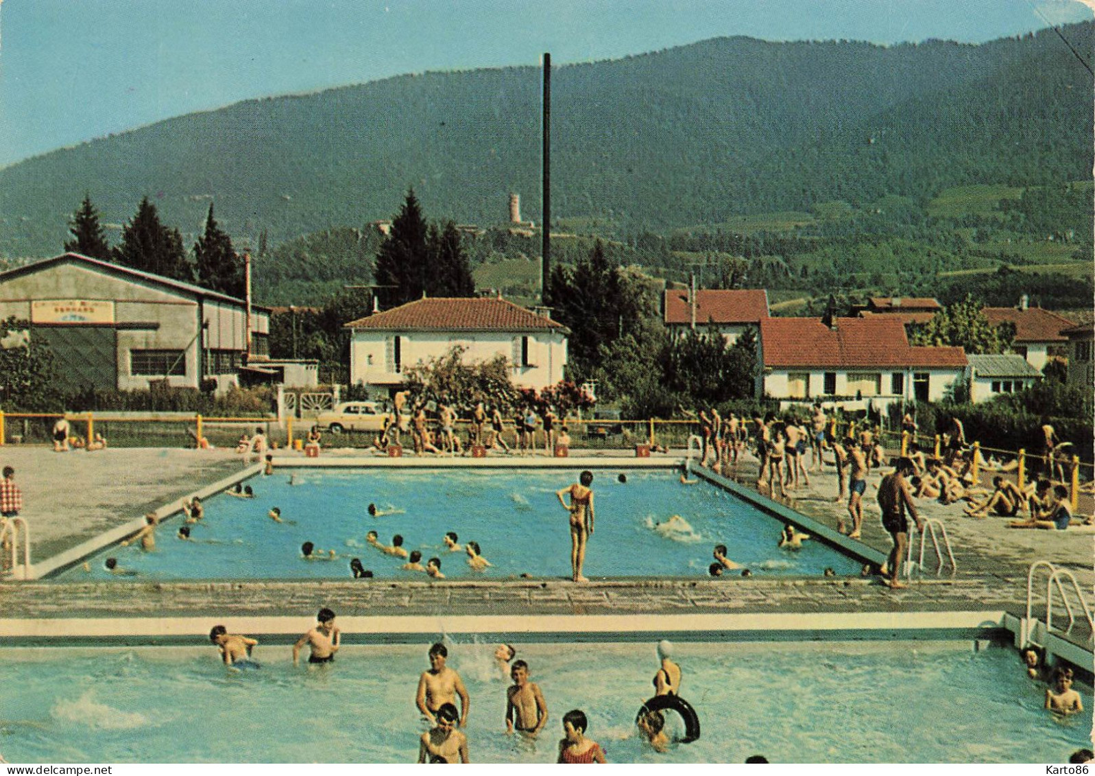 Pontcharra Sur Breda * La Piscine De La Commune * Baigneurs - Pontcharra