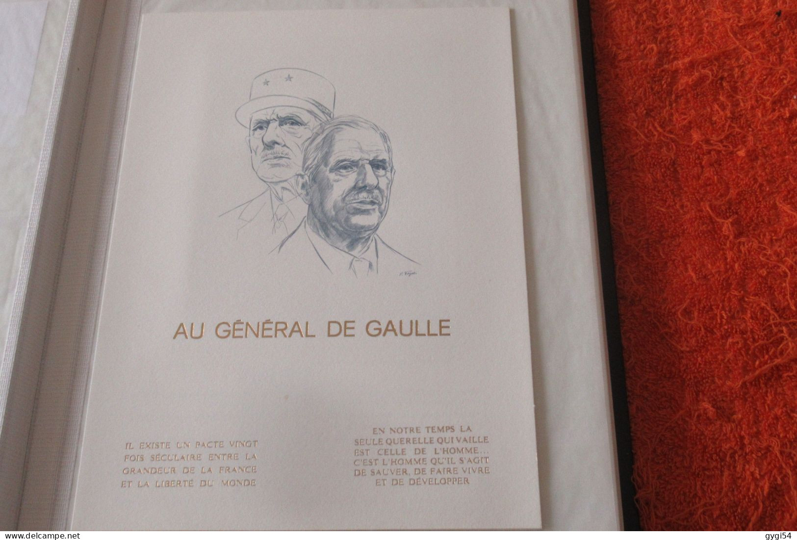 THEME  DE GAULLE  ( Général ) - De Gaulle (Generaal)