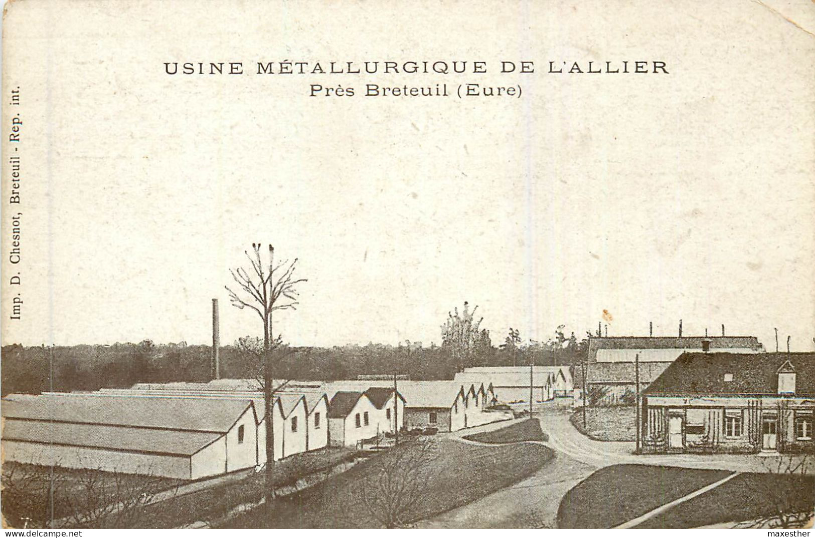 BRETEUIL Usine Métallurgique De L'ALLIER - Breteuil