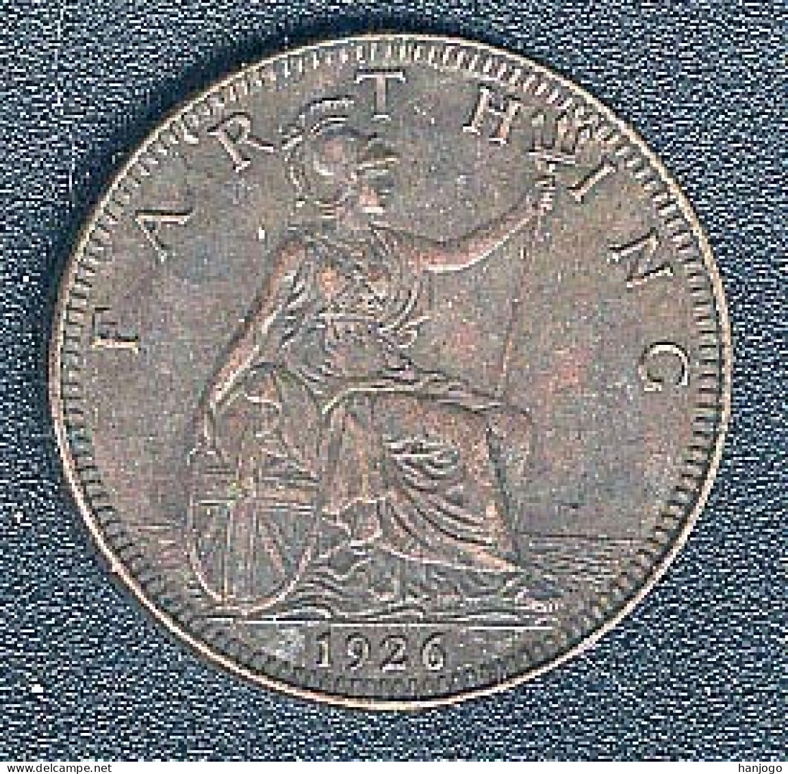 Großbritannien, Farthing 1926 - B. 1 Farthing