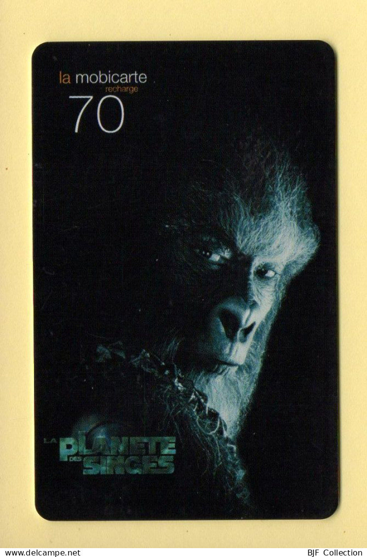 Mobicarte Collector : LA PLANETE DES SINGES / KRULL : Orange : 06/2003 : Recharge 70 F (voir Cadre Et Numérotation) - Nachladekarten (Refill)