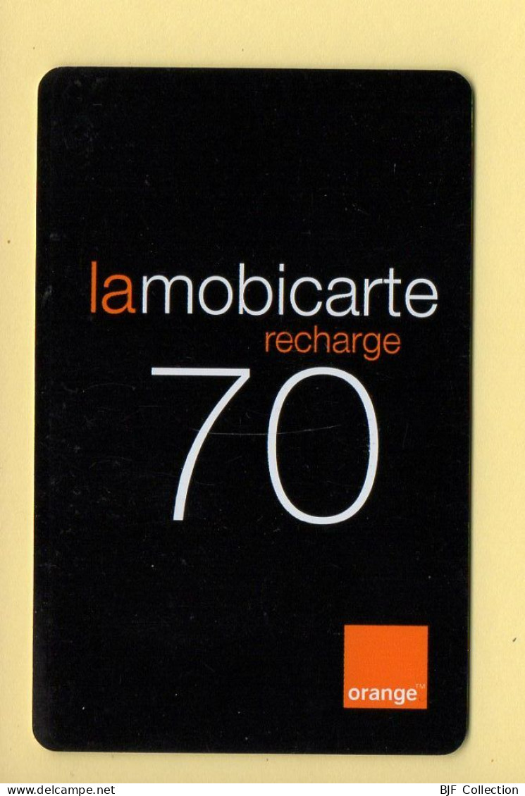 Mobicarte : Recharge 70 / Orange / 06/2003 (voir Cadre Et Numérotation) - Mobicartes (recharges)