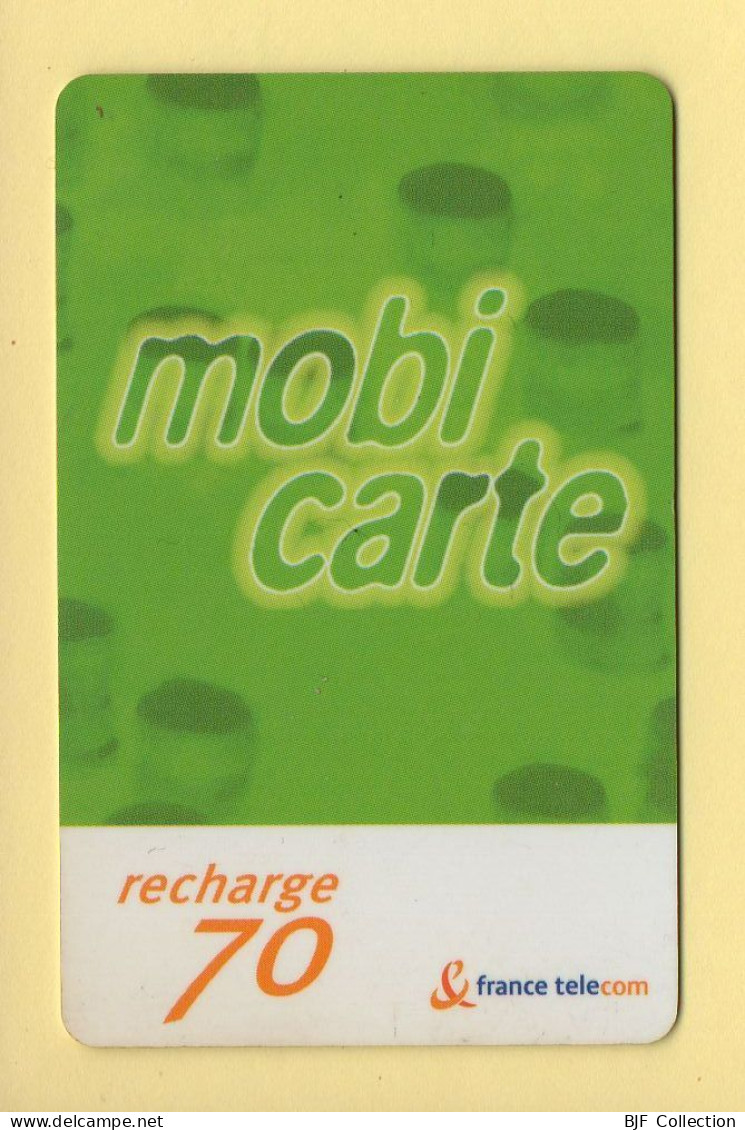 Mobicarte : Recharge 70 / OLA (Chiffres Orange) Nouveau Logo :06/2003 : France Télécom (voir Cadre Et Numérotation) - Nachladekarten (Refill)