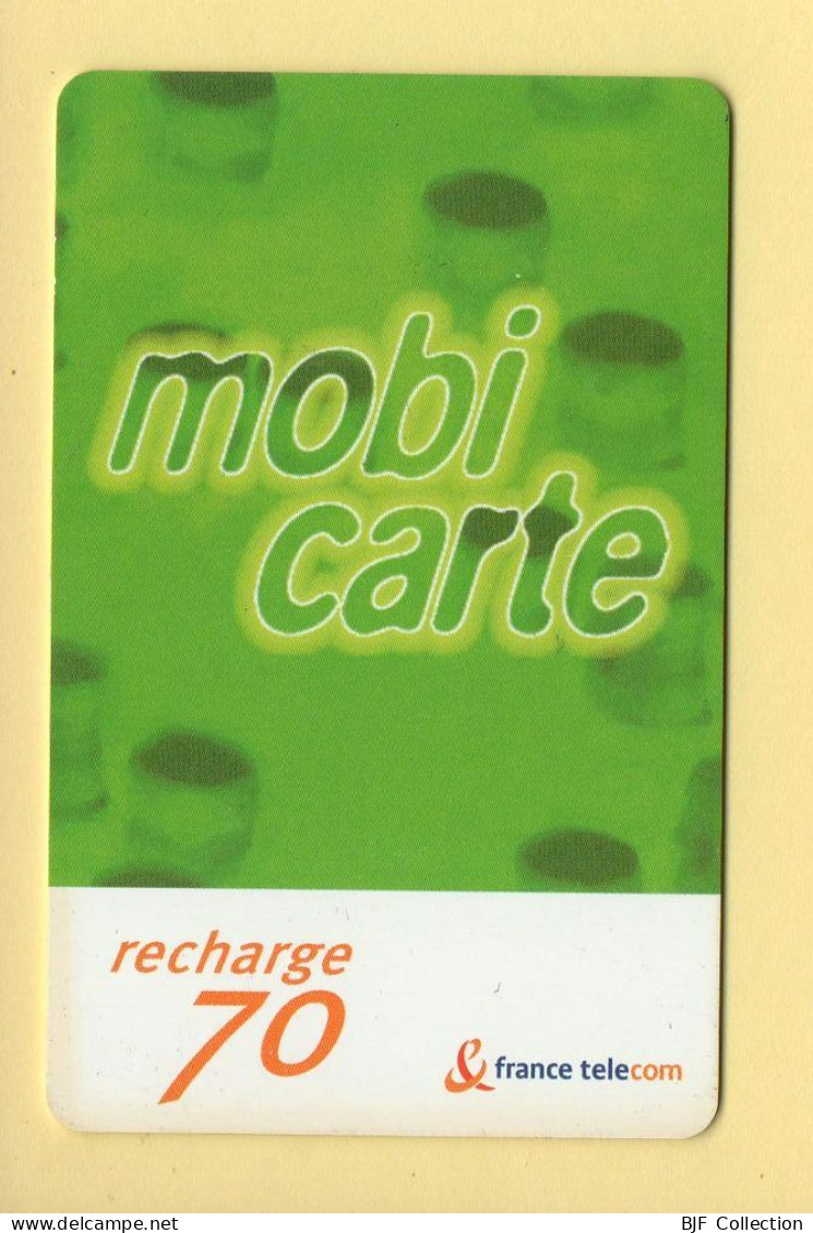 Mobicarte : Recharge 70 / OLA (Chiffres Orange) Nouveau Logo :06/2003 : France Télécom (voir Cadre Et Numérotation) - Nachladekarten (Refill)