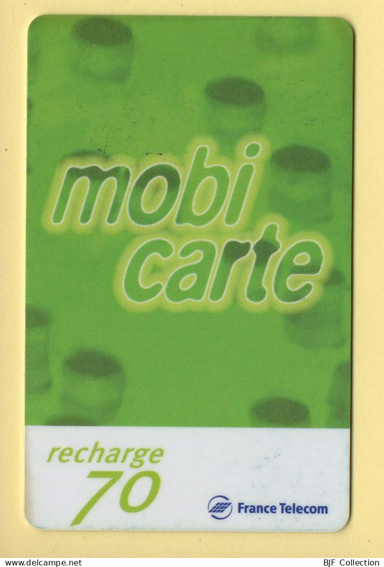 Mobicarte : Recharge 70 : France Télécom : 12/2001 (voir Cadre Et Numérotation) - Cellphone Cards (refills)