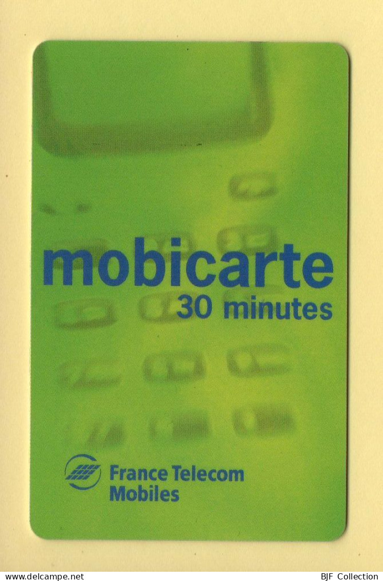 Mobicarte : Recharge 30 Minutes : France Télécom : 12/1998 (voir Cadre Et Numérotation) - Mobicartes