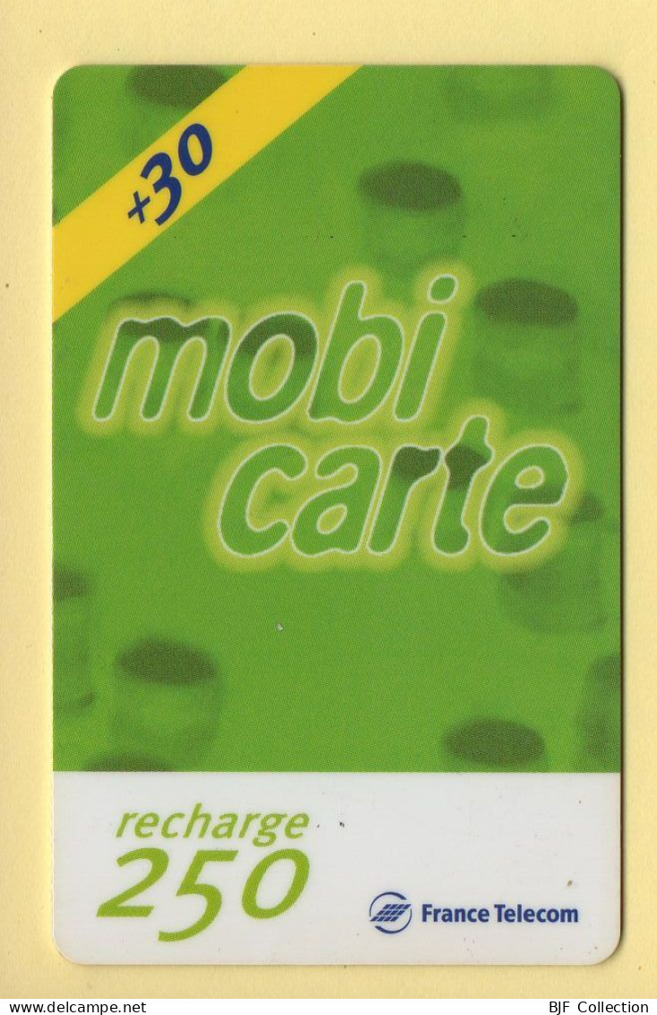 Mobicarte : Recharge 250 + 30 : France Télécom : 12/2001 (voir Cadre Et Numérotation) - Kaarten Voor De Telefooncel (herlaadbaar)