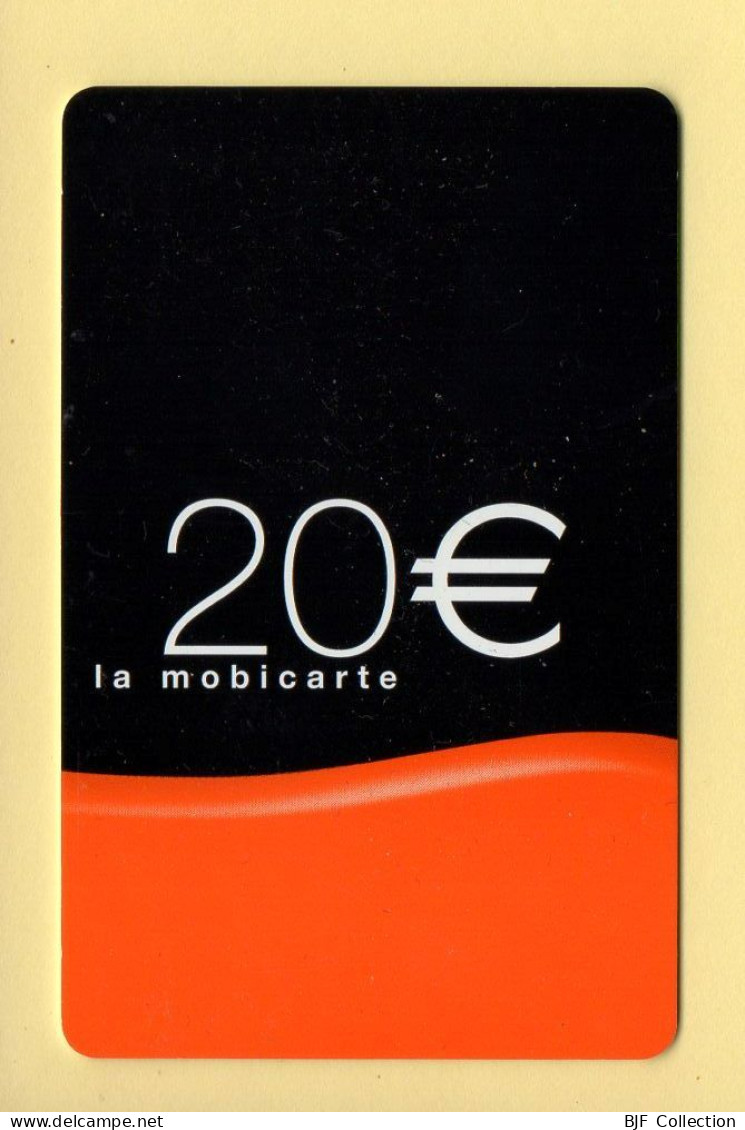 Mobicarte : Recharge 20 Euros / Orange / 09/2005 (voir Cadre Et Numérotation) - Kaarten Voor De Telefooncel (herlaadbaar)