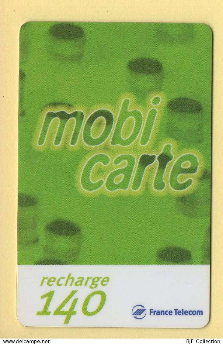 Mobicarte : Recharge 140 : France Télécom : 12/2001 (voir Cadre Et Numérotation) - Mobicartes