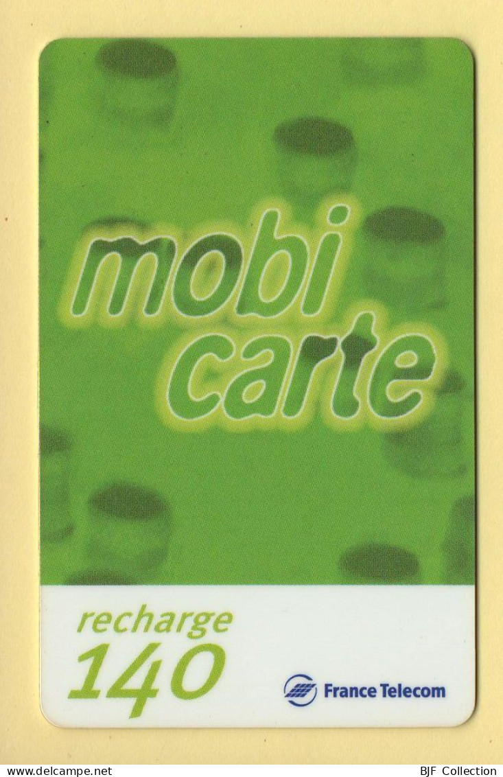 Mobicarte : Recharge 140 : France Télécom : 12/2001 (voir Cadre Et Numérotation) - Mobicartes