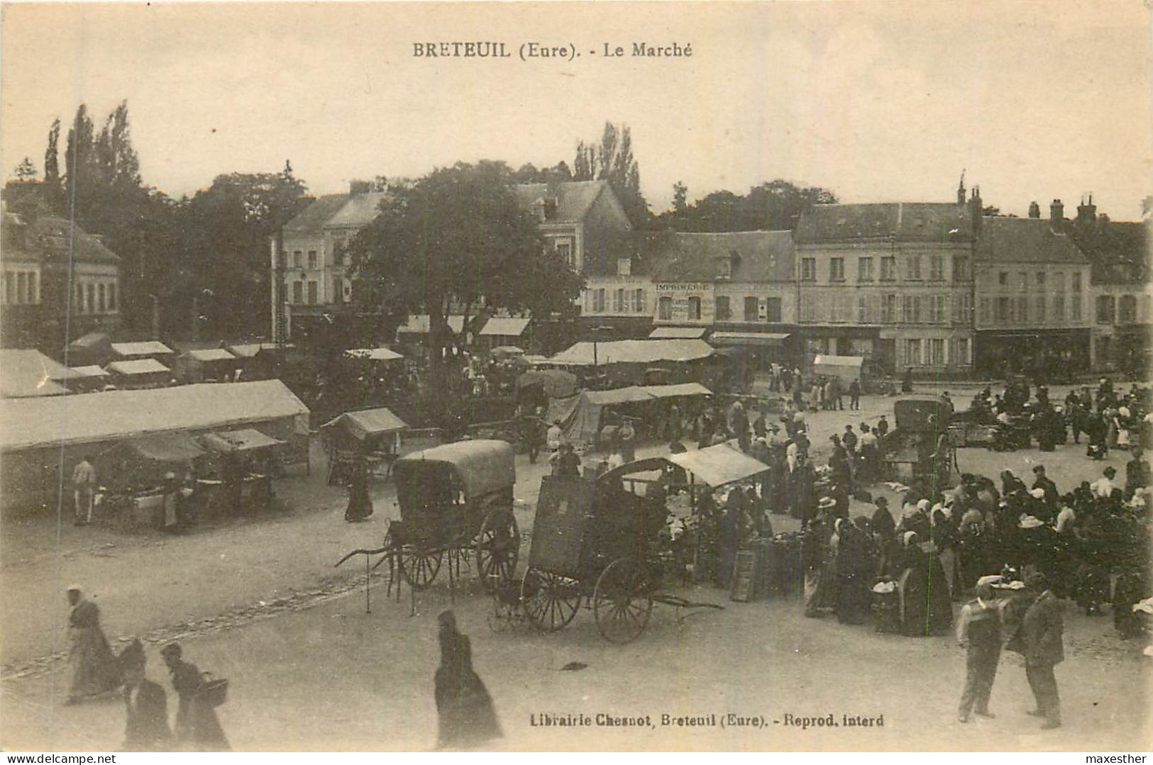 BRETEUIL Le Marché - Breteuil