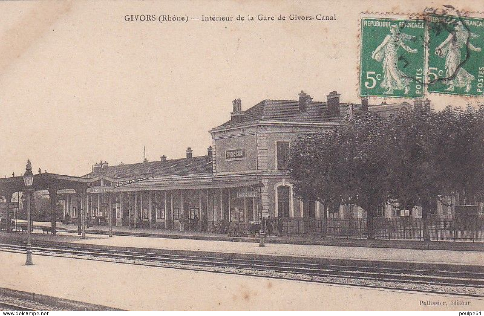 La Gare : Vue Intérieure - Givors