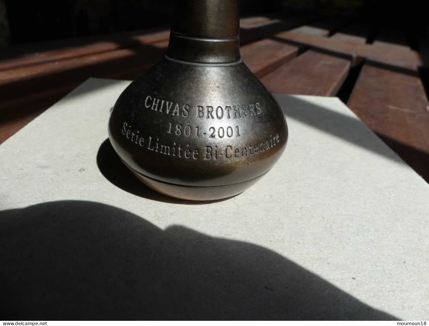 Bronze Chivas Brothers 1801-2001 Série Limitée Bi-centenaire Whisky - Alcohol