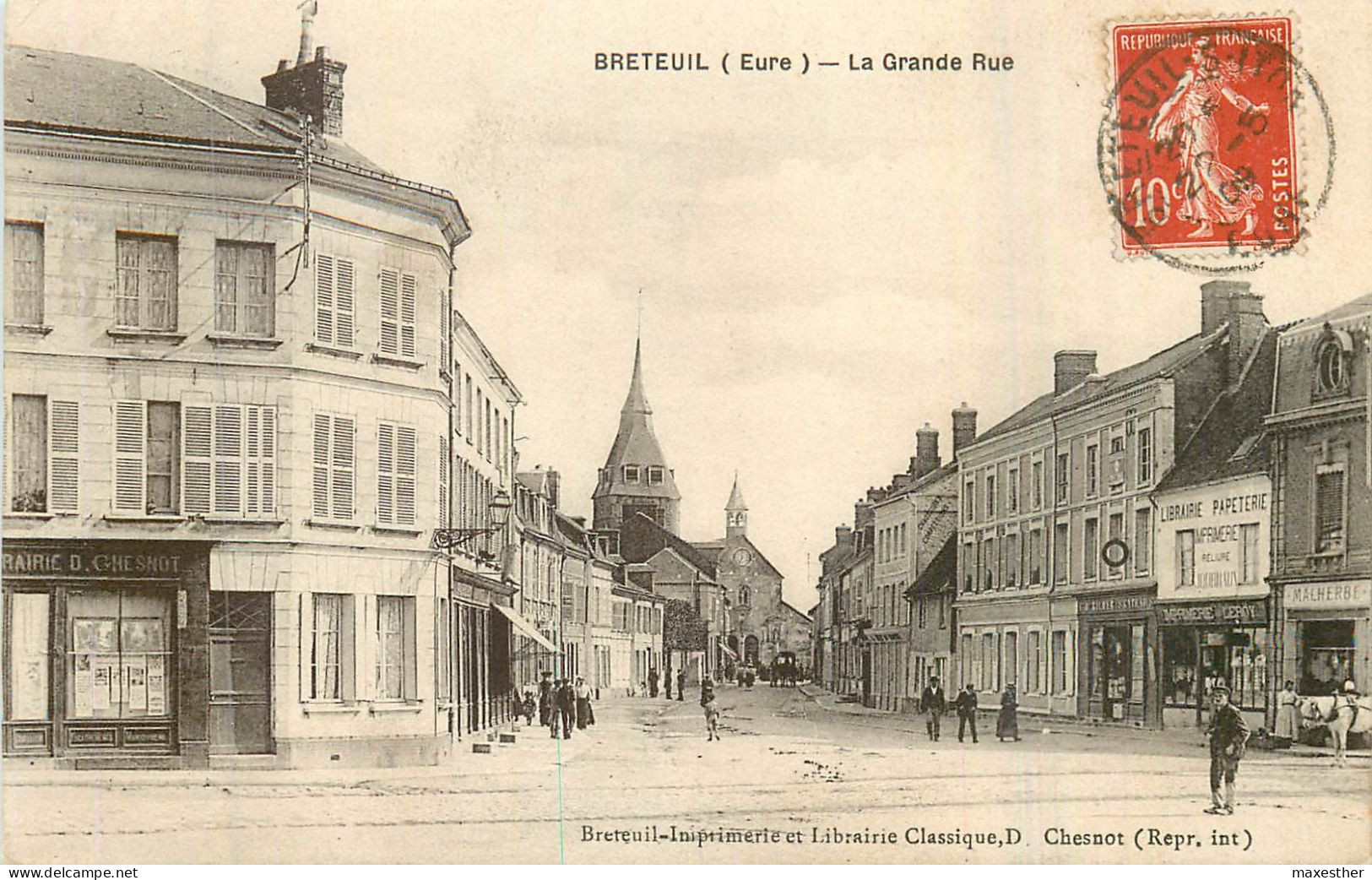 BRETEUIL La Grande Rue - Breteuil