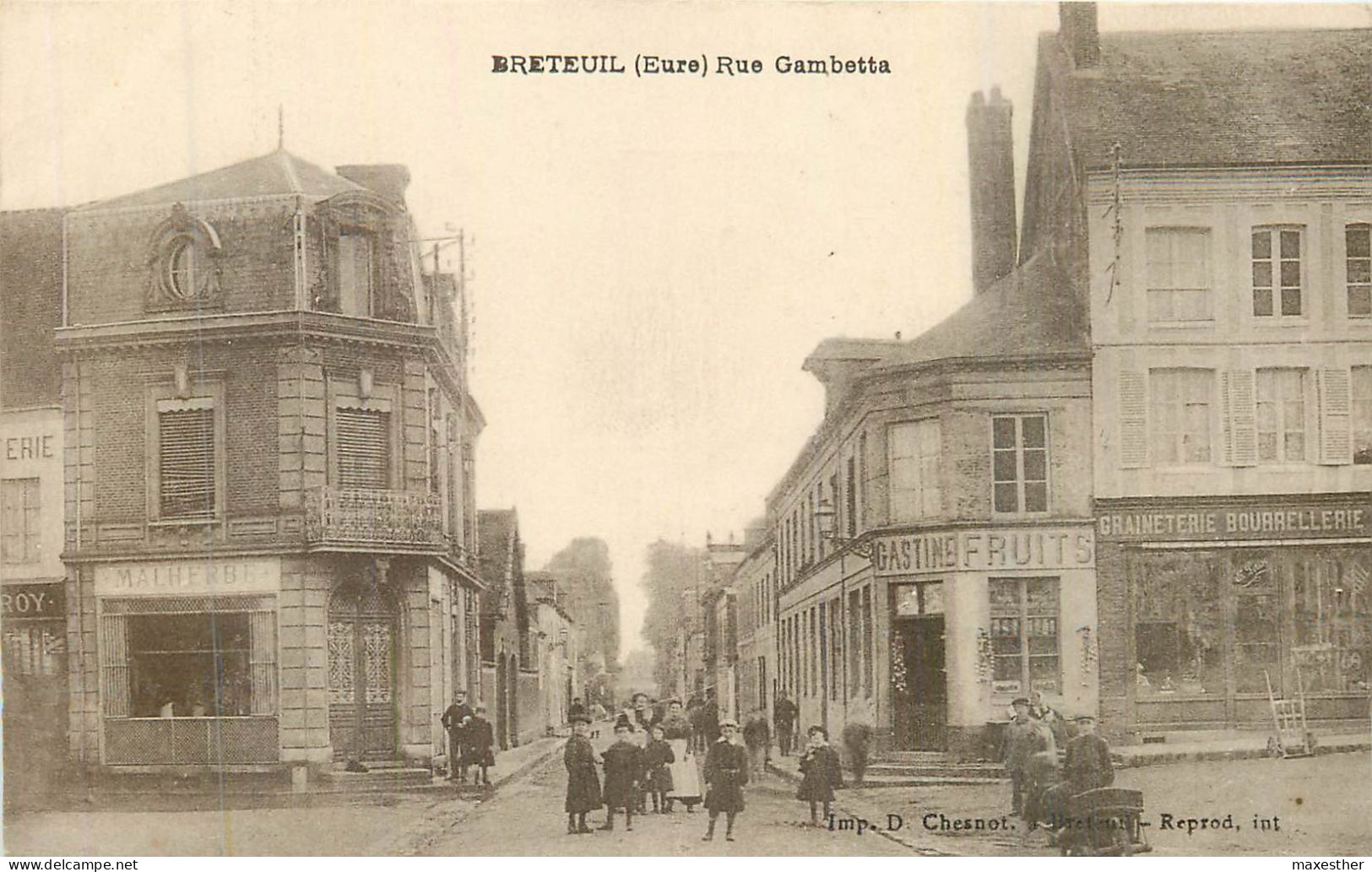 BRETEUIL Rue Gambetta - Breteuil