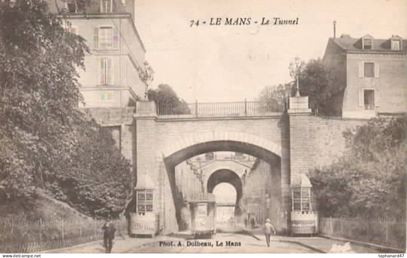 . 72 . LE MANS . Le Tunnel . Tram . - Le Mans