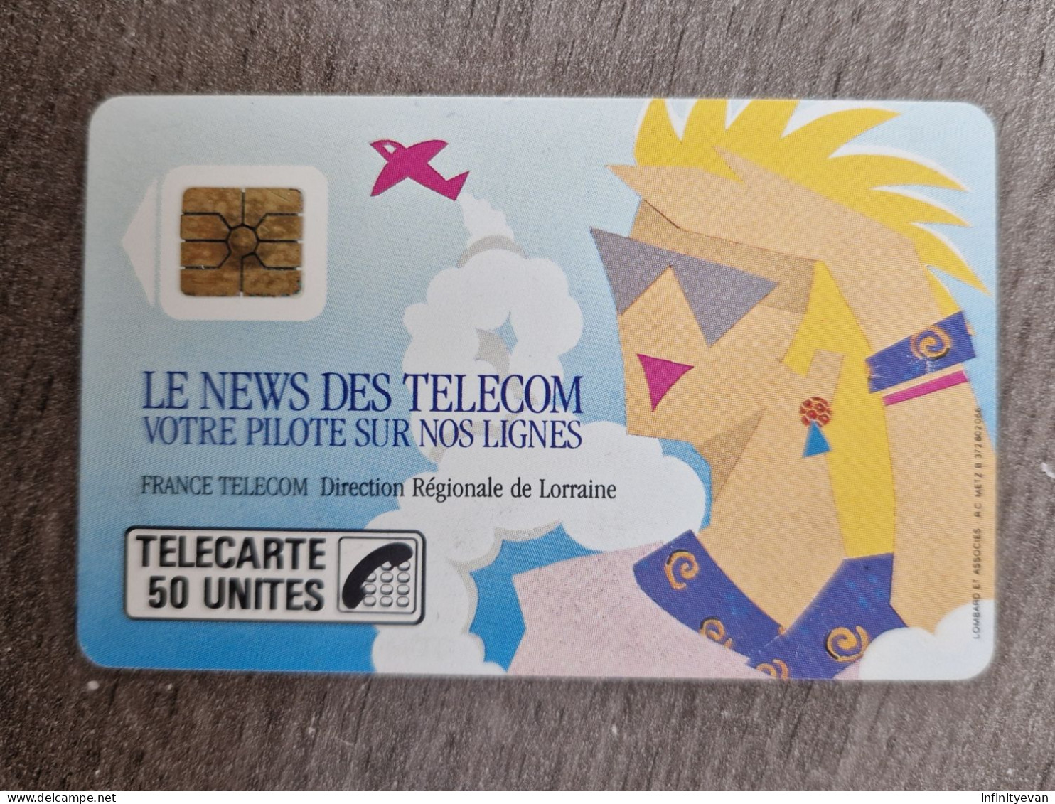 F80 - TELECARTE NEWS 50 SO2 - 1989