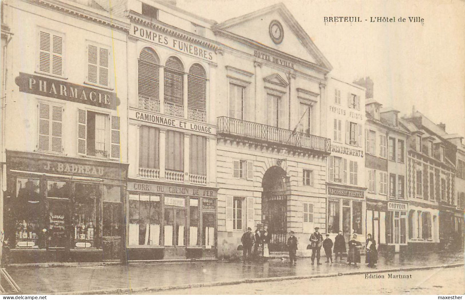 BRETEUIL Hôtel De Ville - Breteuil