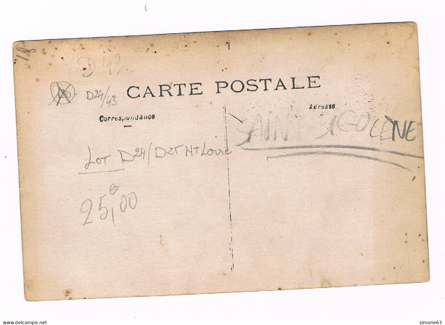 Carte Photo -  CAFE  COLOMB  - Peut être D 92  ? - Cafes