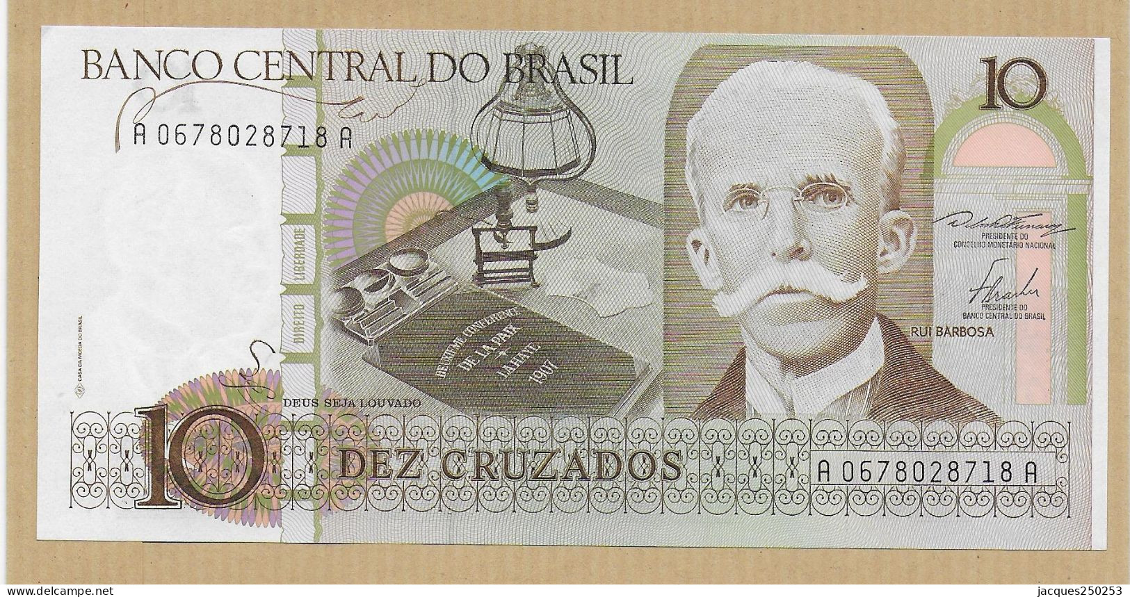 10 CRUZEIROS BRESIL NEUF - Brazilië