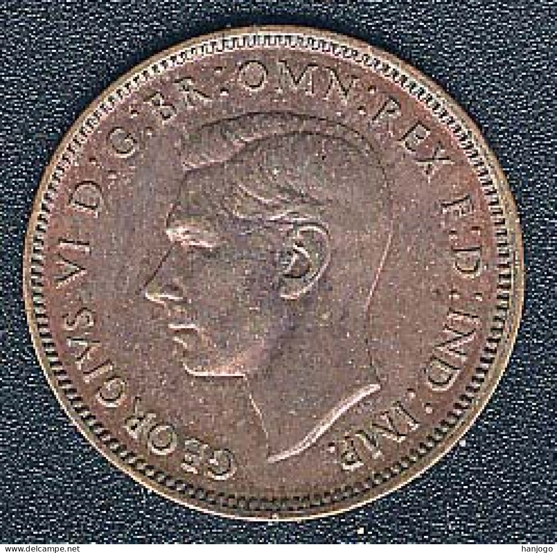 Großbritannien, Farthing 1945 - B. 1 Farthing