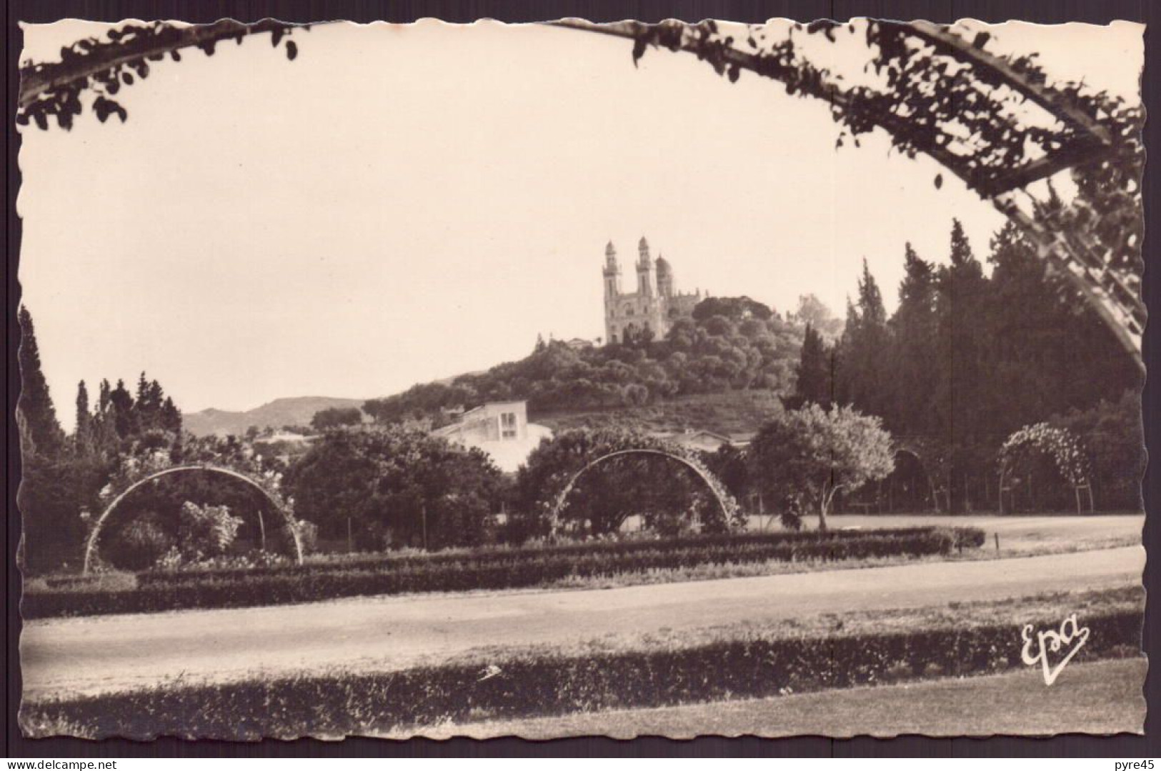 ALGERIE BONE BASILIQUE D HIPPONE VUE DU JARDIN DE LA TABACOOP - Annaba (Bône)