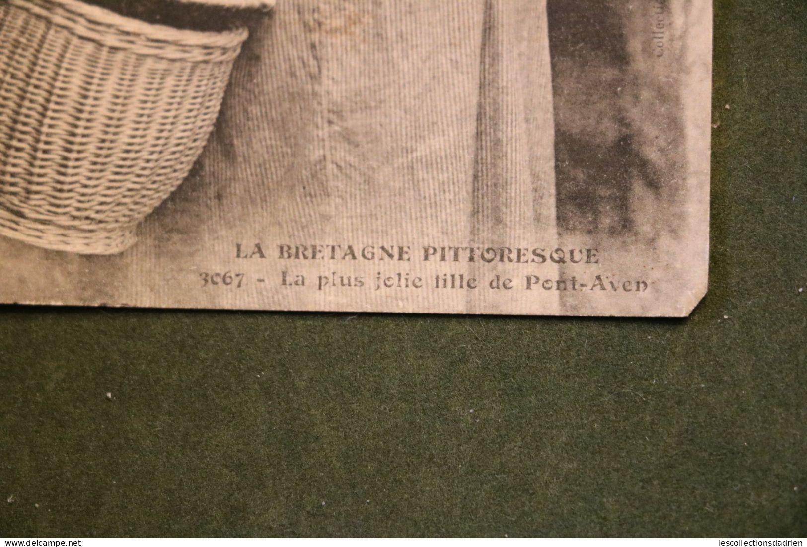 Carte Postale La Bretagne Pittoresque - La Plus Belle Fille De Pont-Aven - Cachet D'arrivée 5555 Bièvre - Humour