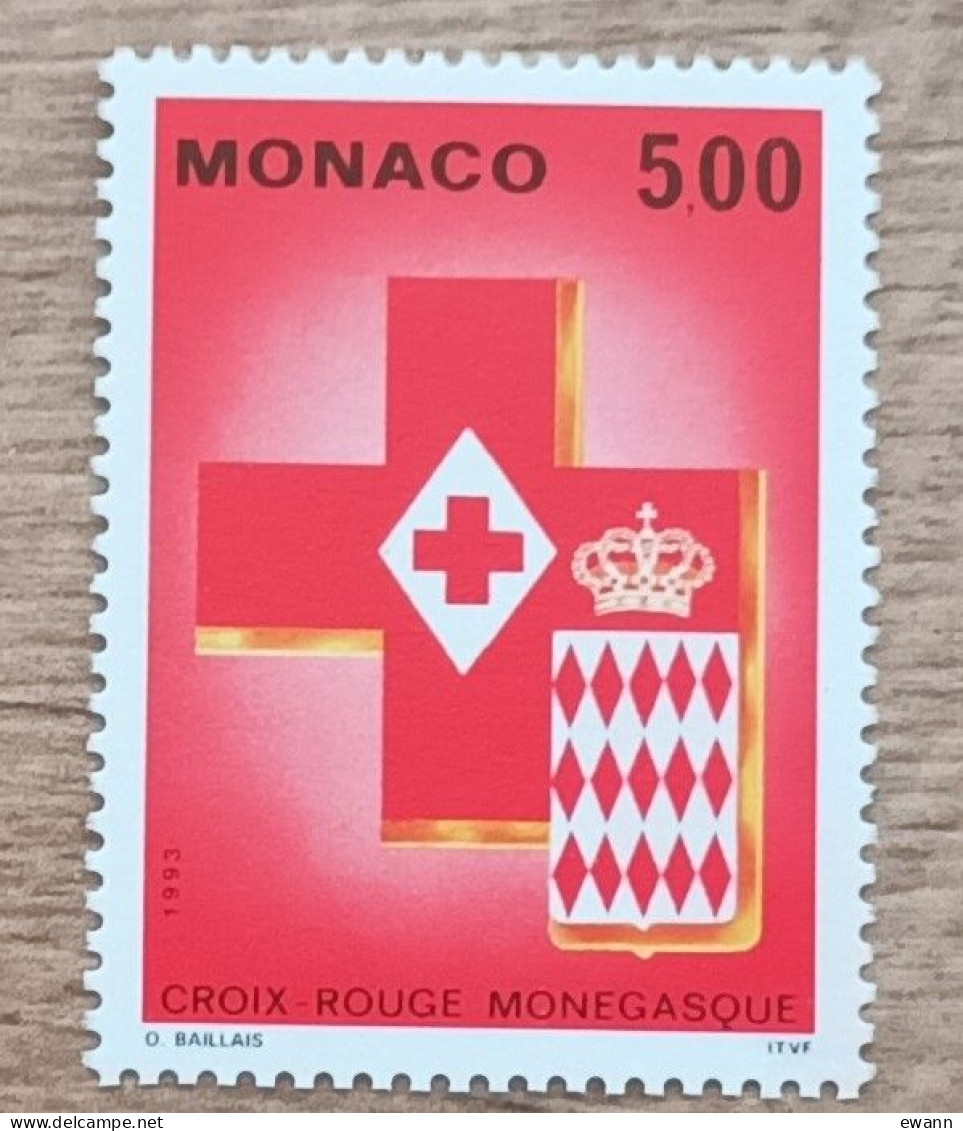 Monaco - YT N°1906 - Croix Rouge Monégasque - 1993 - Neuf - Nuevos