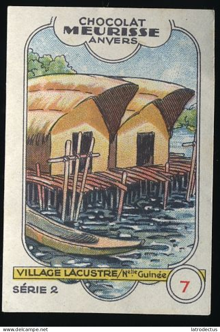 Meurisse - Ca 1930 - 2 -  Les Habitations, Houses, Buildings - 7 - Village Lacustre, N. Guinée, New Guinea - Otros & Sin Clasificación