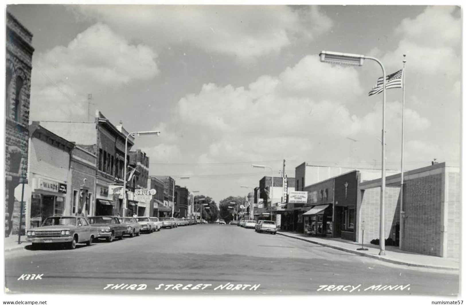 CPSM TRACY ( Minnesota ) - Third Street North - Year 1969 - Autres & Non Classés