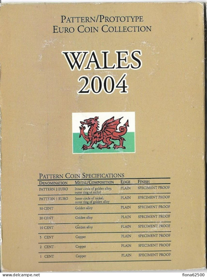 SERIE € ESSAIS 2004 . PAYS DE GALLE. - Essais Privés / Non-officiels