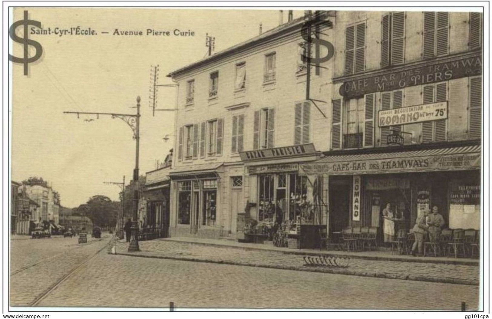 78 Saint Cyr L'ecole - Avenue Pierre Curie (café, Bazar, Animée) - Paiement Par MANGOPAY Uniquement - St. Cyr L'Ecole