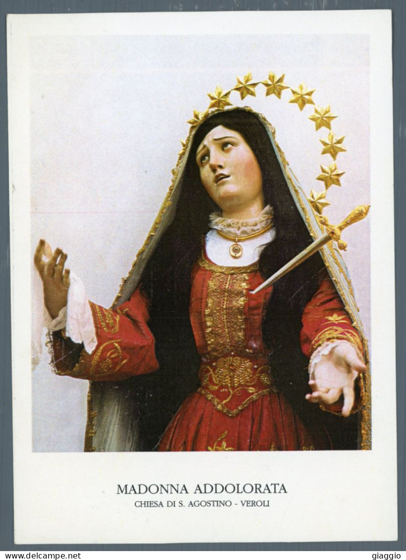 °°° Santino N. 9137 - Madonna Addolorata - Veroli °°° - Religion & Esotericism