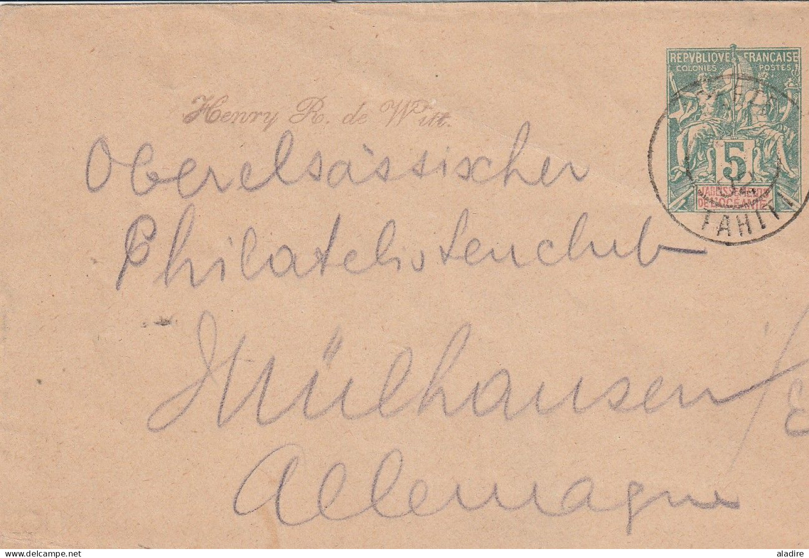 1896 - 1968 - Océanie Polynésie Française - Collection De 11 Cartes, Enveloppes Et Entier - Histoire Postale - 22 Scans - Storia Postale