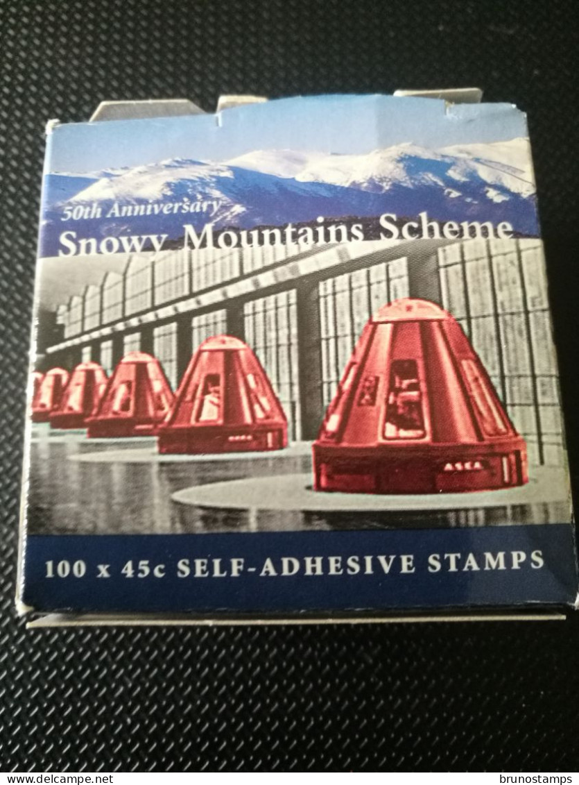 AUSTRALIA - 1999  100x45c  SNOWY MOUNTAINS SCHEME  ROLL   MINT NH - Neufs