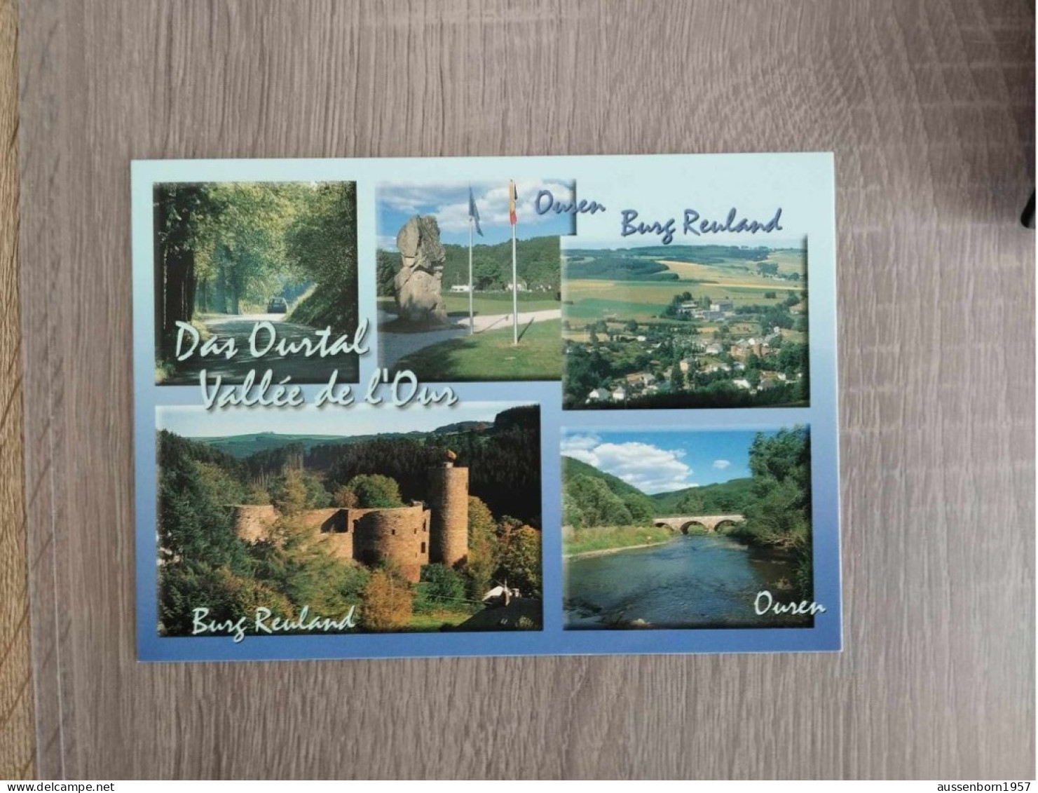 Das Ourtal / Burg Reuland / Ouren : Carte Neuve - Burg-Reuland