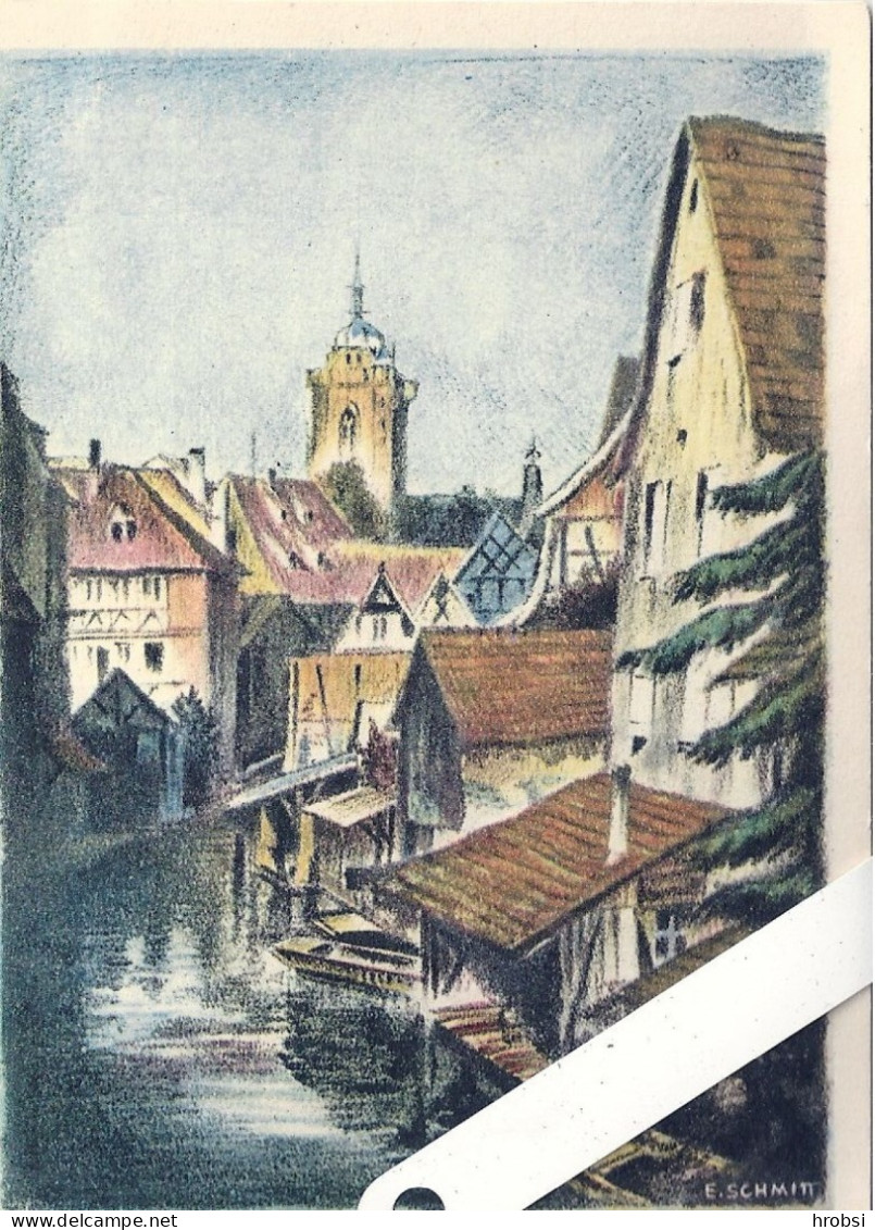 Illustrateur Alsace, Schmitt Ernest., Colmar, Kolmar Im Elsass - Other & Unclassified