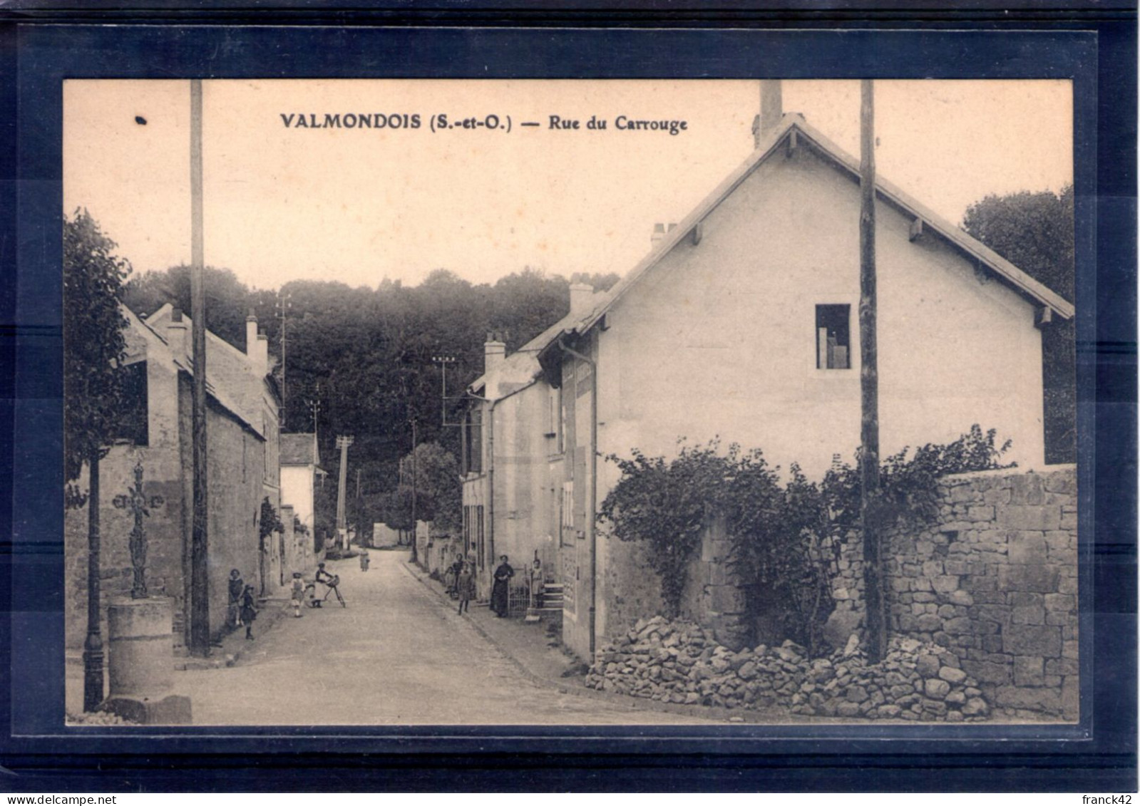 95. Valmondois. Rue Du Carrouge - Valmondois