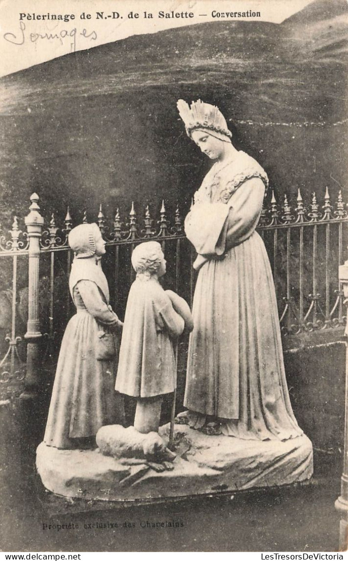SCULPTURES - Pèlerinage De Notre Dame De La Salette - Conservation - Carte Postale - Esculturas