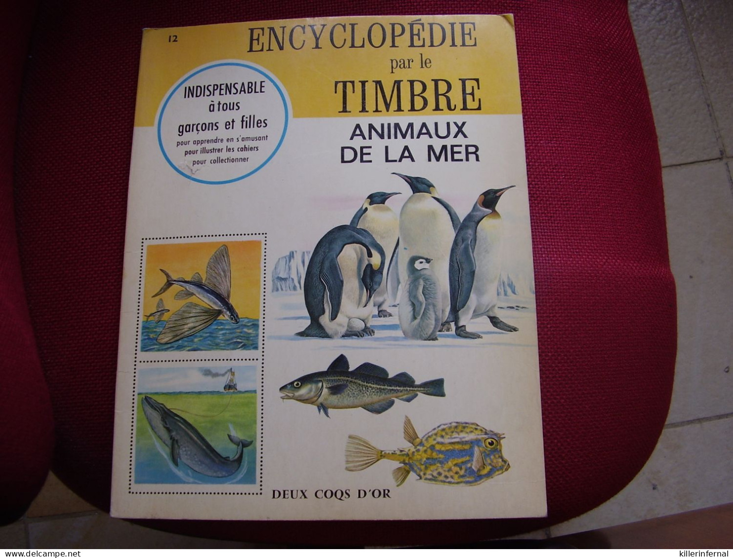 Album Chromos Images Vignettes Encyclopédie Par Le Timbres *** Animaux De La Mer  *** - Albums & Katalogus