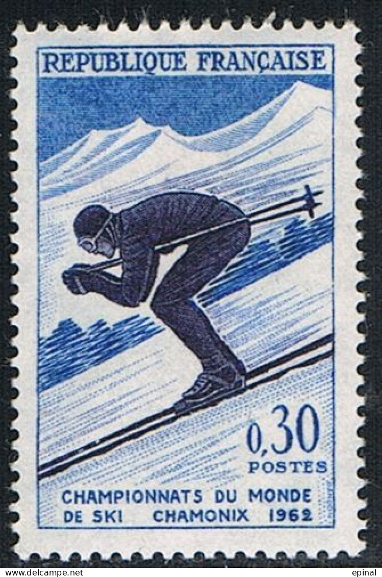 FRANCE : N° 1326 ** (Championnats Du Monde De Ski à Chamonix) - PRIX FIXE - - Neufs