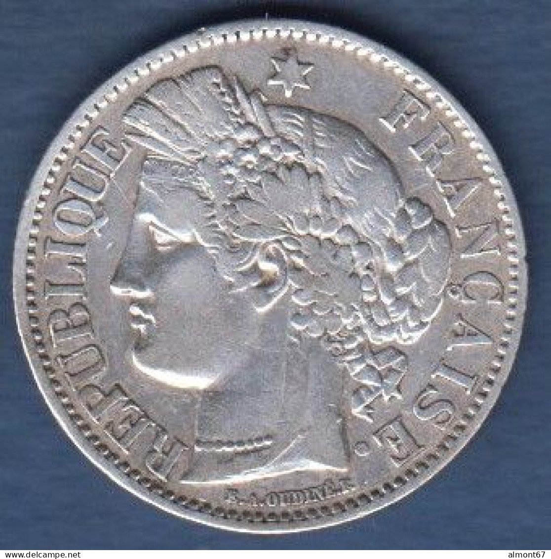 Cérès - 2 Francs 1870 A - 1870-1871 Kabinett Trochu