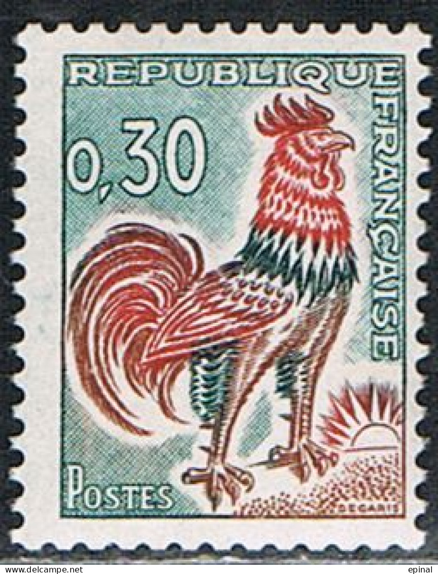 FRANCE : N° 1331A ** Et Oblitéré (Type Coq De Decaris) - PRIX FIXE - - 1962-1965 Coq De Decaris