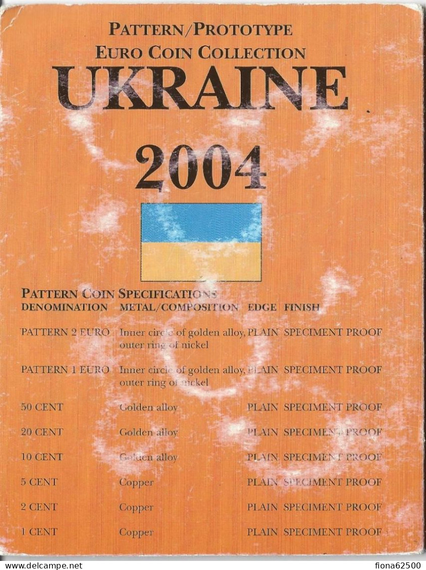 SERIE € ESSAIS 2004 . UKRAINE . - Privatentwürfe