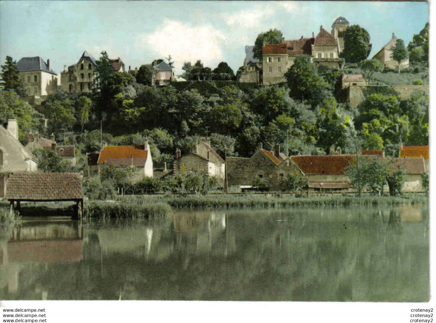 89 CHATEL CENSOIR Vers Coulanges Sur Yonne Vue Générale En 1967 Lavoir - Coulanges Sur Yonne