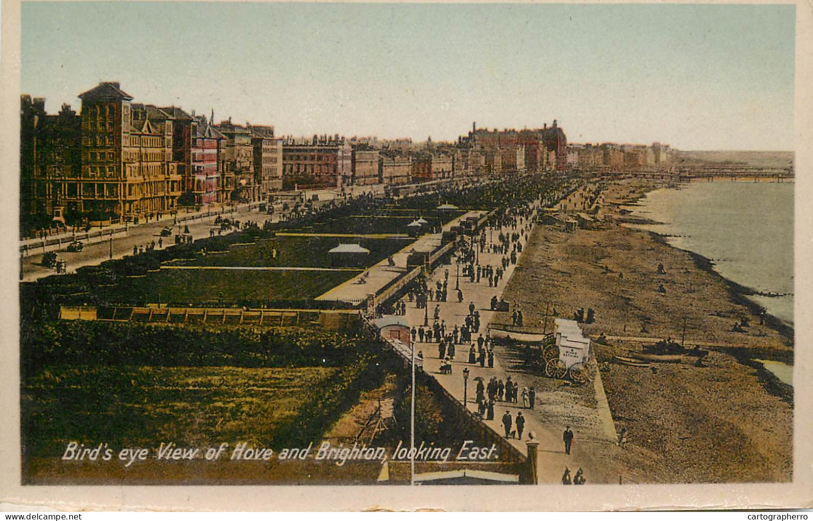 England Brighton Bird's Eye View Of Hove - Brighton